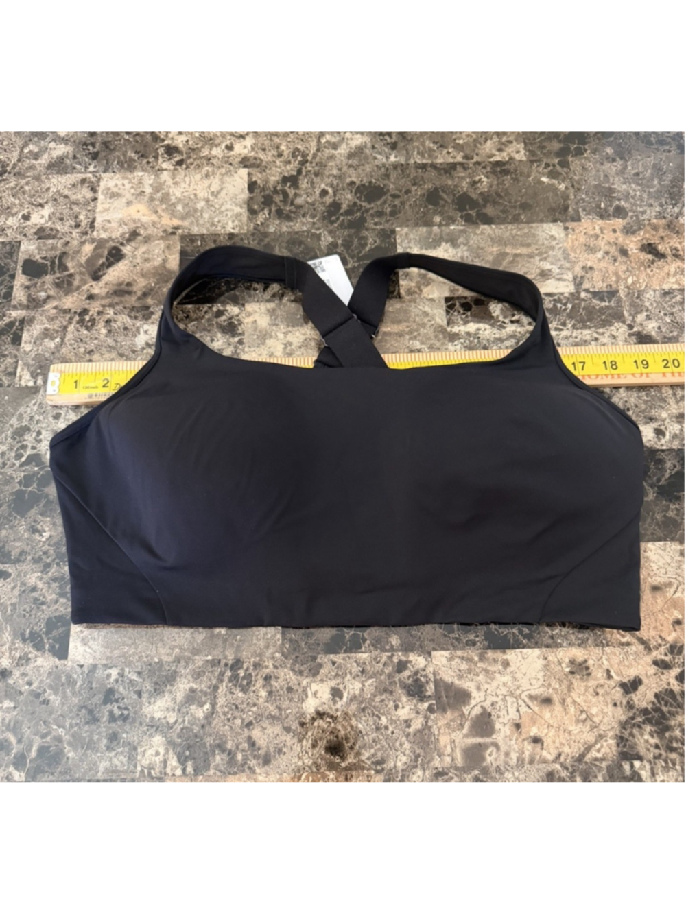 LULULEMON ALL POWERED UP BRA BLACK COLOR SIZE 40G - Picture 4 of 11